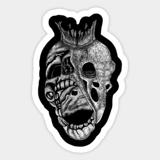 Skeleton artwork Sticker